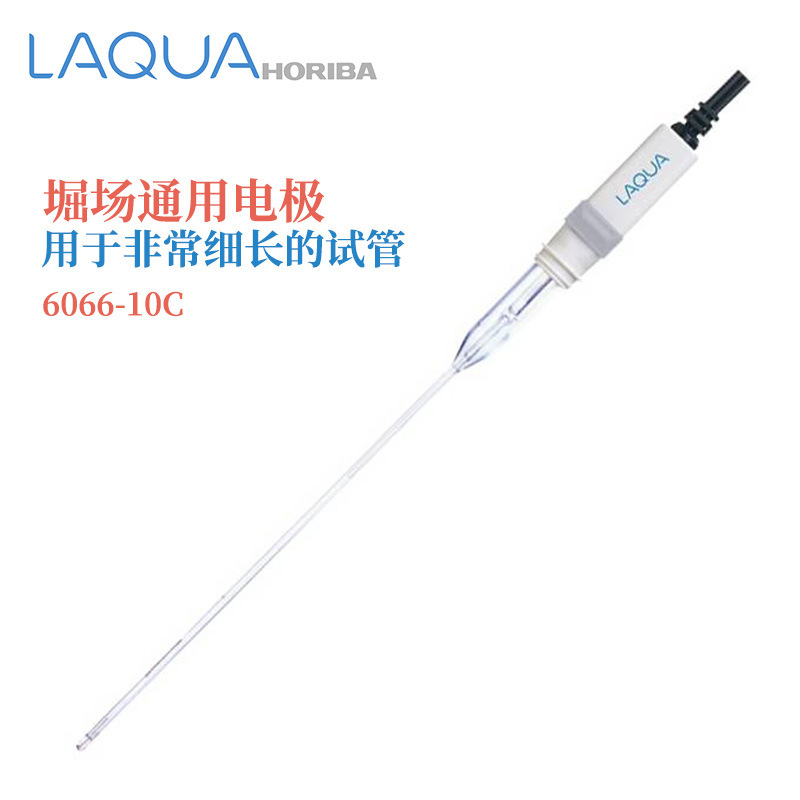 日本原装正品HORIBA堀场通用电极用于非常细长的试管6066-10C