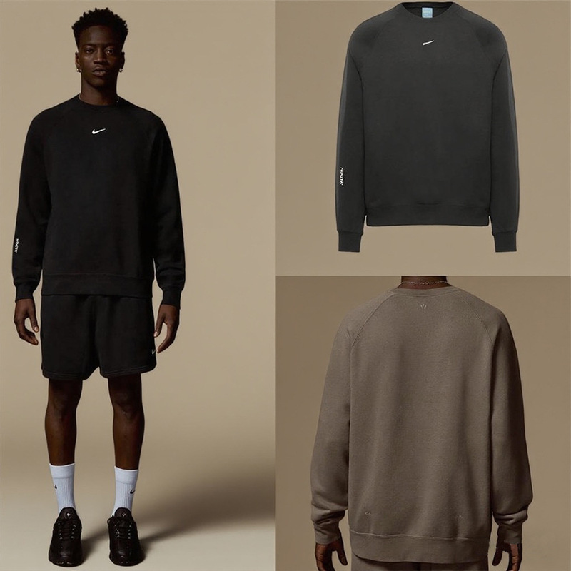 25Ss Export Nocta Joint Model Trendy Brand Autumn and Winter Pullover Sweatshirt for Men and Women with Letter Print Sports Long Sleeves