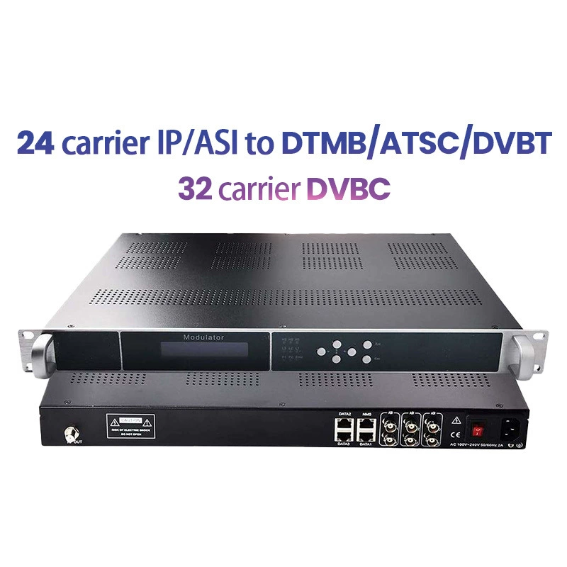 IP/ASI в DVBT цифровой тюнер передающей части системы модулятор 24-каналов 16-каналов 8-каналов ISDBT DVBC