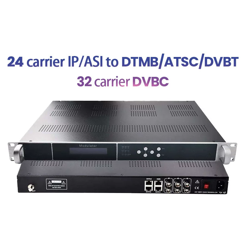 IP/ASI в DVBT цифровой тюнер передающей части системы модулятор 24-каналов 16-каналов 8-каналов ISDBT DVBC