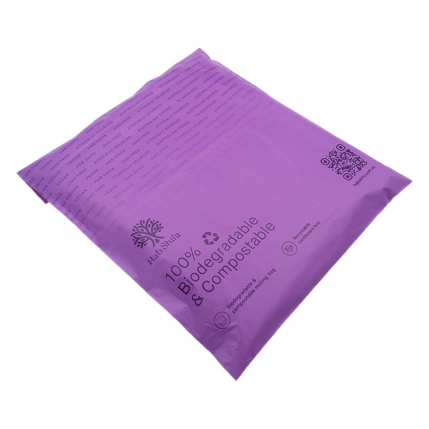 Bolsas de mensajería autoadhesivas totalmente degradables, bolsas de embalaje gruesas, bolsas resistentes a desgarros, bolsas de correo grandes, medianas y pequeñas, bolsas coloridas, ecológicas y reciclables.