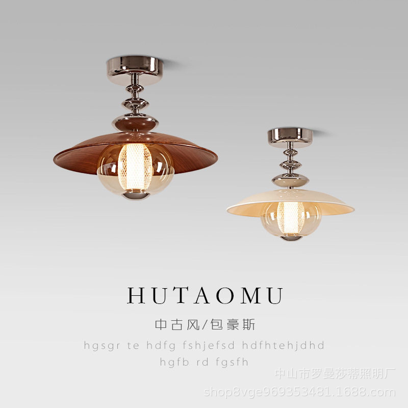 French Retro Aisle Light Corridor Entrance Light Antique Style Ceiling Light Creative Designer Art Balcony Light French Retro Aisle Light Corridor Entrance Light Antique Style Ceiling Light Creative Designer Art Balcony Light