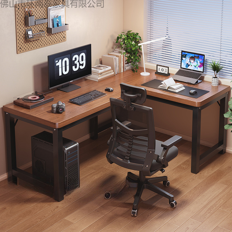Computer Desk, Desktop Corner Table, Home L-Shaped Desk, Student Writing Desk, Bedroom Corner Office Desk, Simple Table