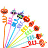 Cartoon straw, Amazon, halloween, Birthday gift