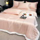 New full embroidery series washed ice silk summer quilt four-piece three-piece summer air conditioning thin quilt bedding wholesale