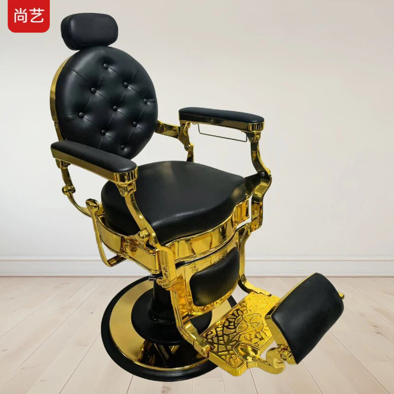 Transfronterizos para silla de barbero retro, silla de barbero para hombres, silla de cabeza de aceite, silla de barbero para afeitar image 10