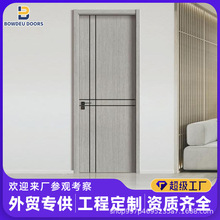 三聚氰胺门厂家批发套装门免漆门 整套夹板门工程回迁安置房项目