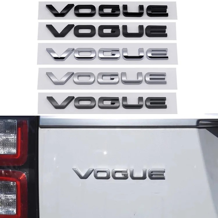 Applicable to Land Rover Range Rover Executive Edition Car Logo Vogue Se Rear Trunk English Letter Logo Extended Version Logo