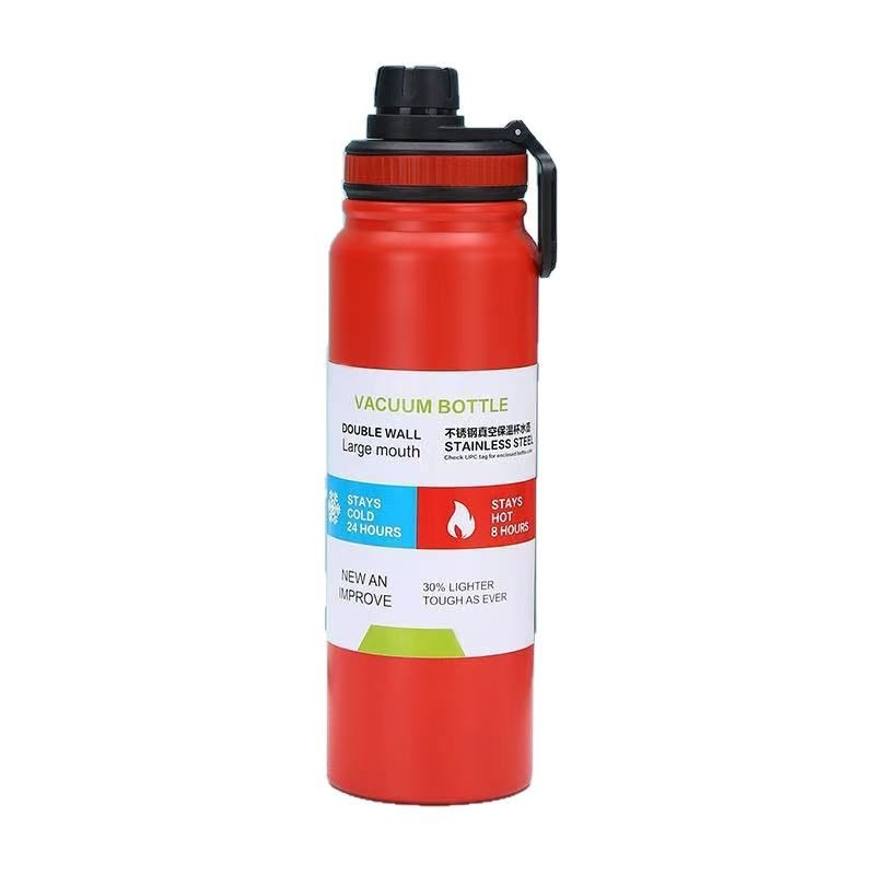 Transfronterizos simples de gran capacidad de la olla espacial 304 taza de acero inoxidable portable al aire libre separación de té de agua de la olla deportiva