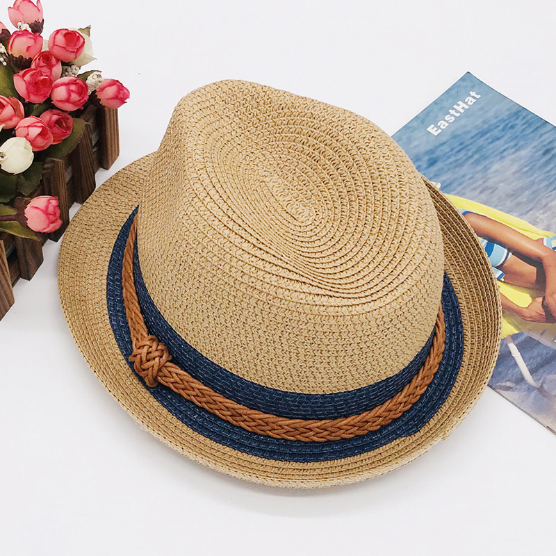 Papyrus Material Unisex Elegant Vacation Simple Style Multicolor Big Eaves Straw Hat