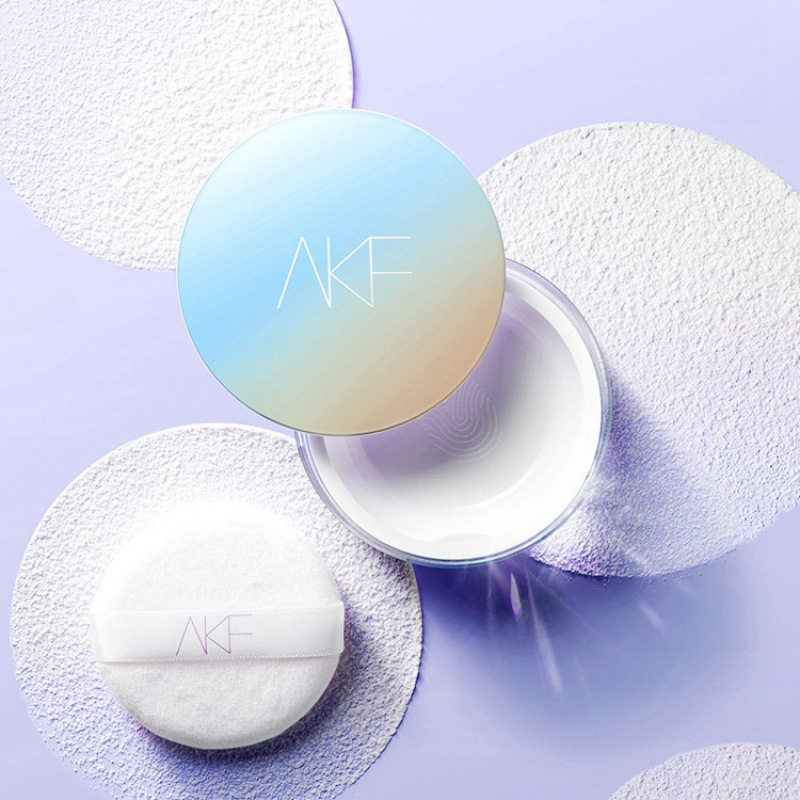 【公式認定】AKF ルースパウダー セッティングパウダー ブランド 防汗 メイク持続 オイルコントロール 極薄 日韓パウダーケーキ 正規品|undefined