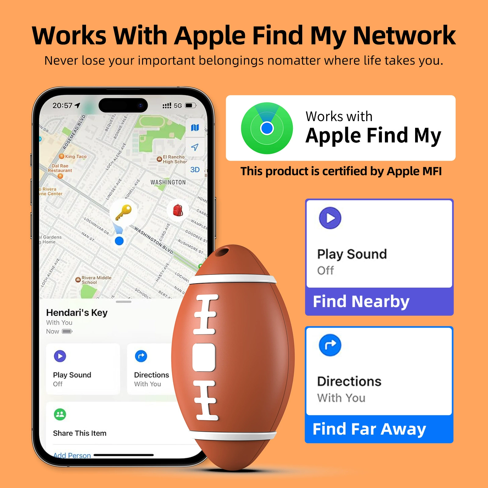 Find My анти-потеря подходит для Apple анти-потеря артефакт