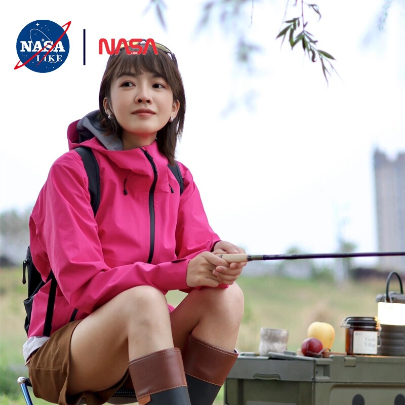 Nasalike Two Trees Same Style Klon Two Trees 1992 Little Tree Clone Jacket for Men and Women Raspberry Pink Spring and Autumn