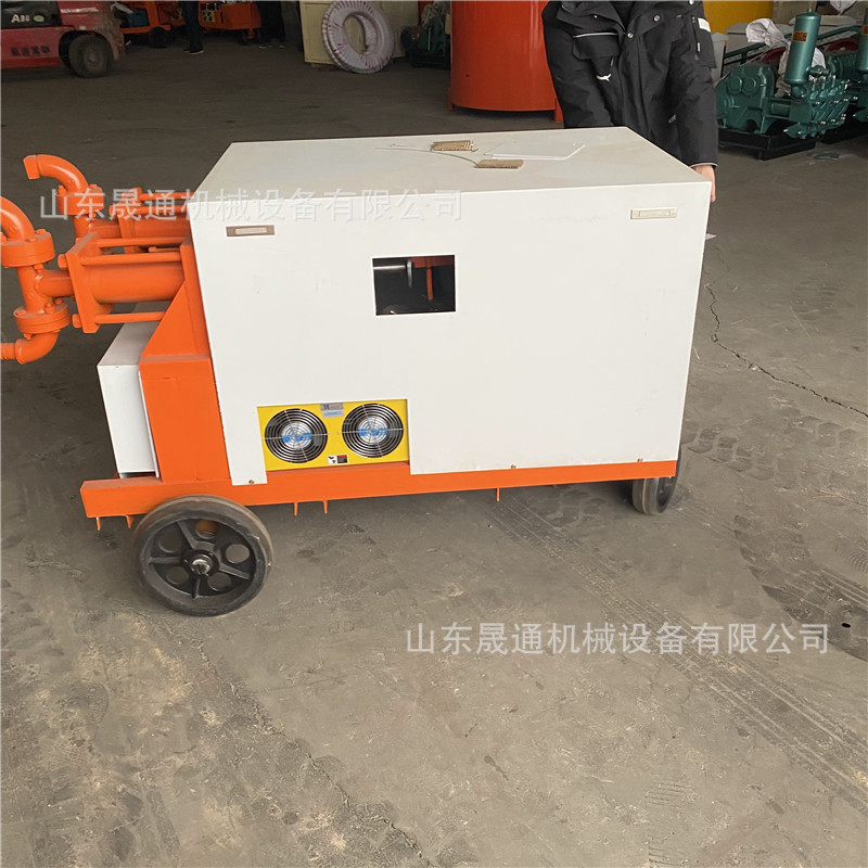 WYB双液注浆机 隧道液压护坡注浆泵 11KW电动双缸灰浆注浆机