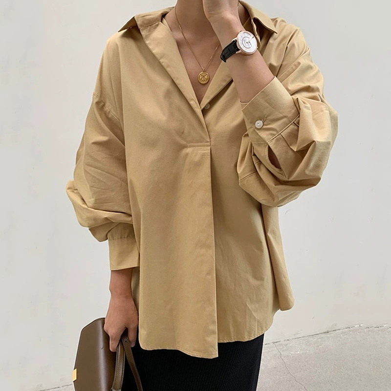 Summer clothing, long-sleeve, shirt, plus size, oversize