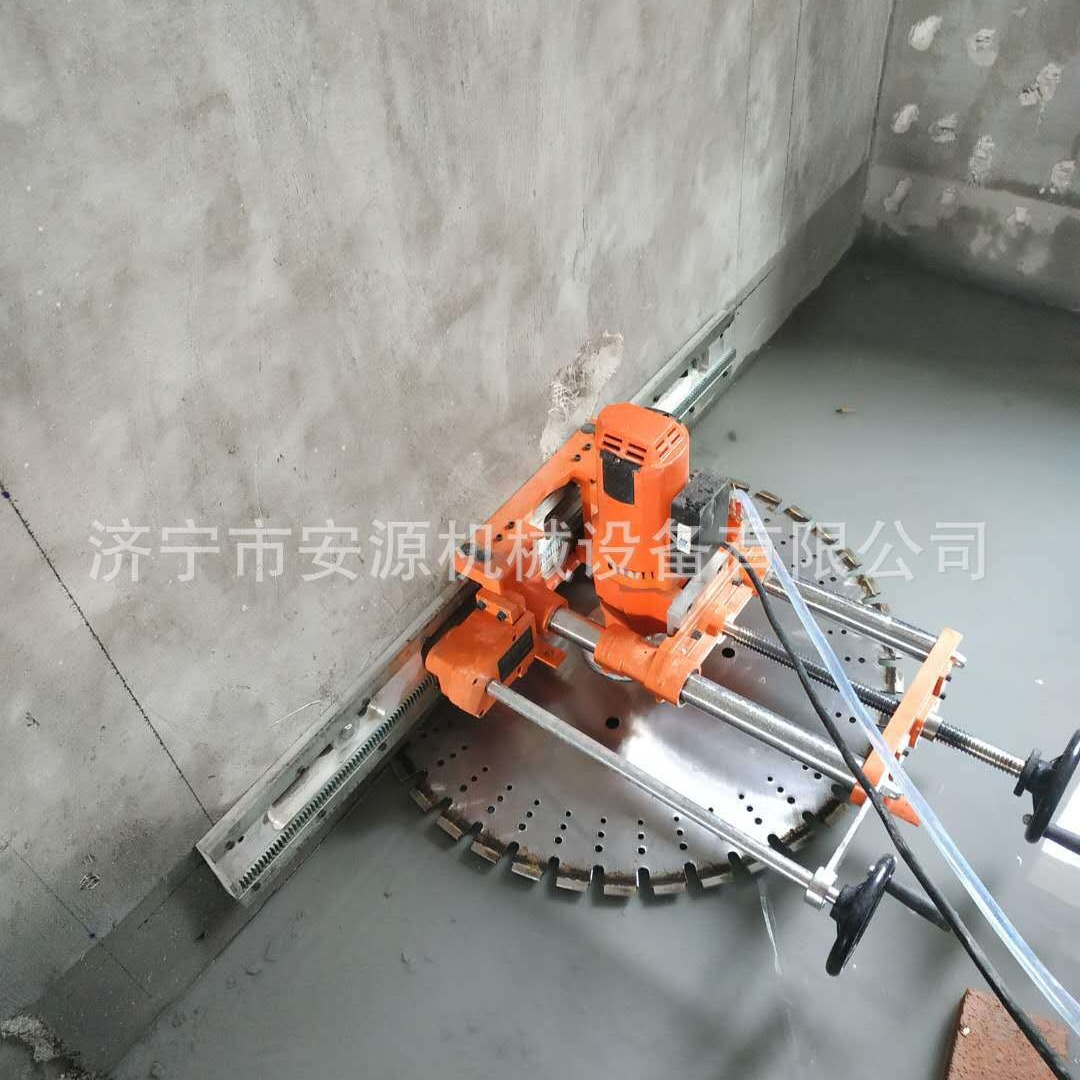 自动脱卸轨道切墙壁机 门窗洞切割机  钢筋混凝土切墙机长期供应