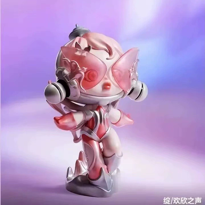 Фигурка Blind Box POPMART SKULLPANDA SP13 Sound Series — коллекционная автомобильная миниатюра, случайная 12+1