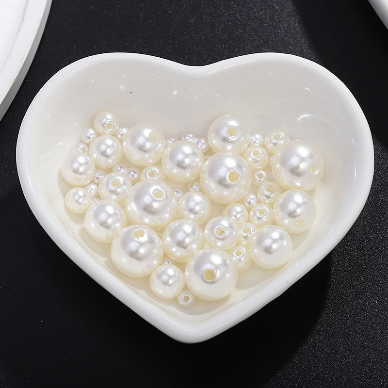 Pearl color straight hole
