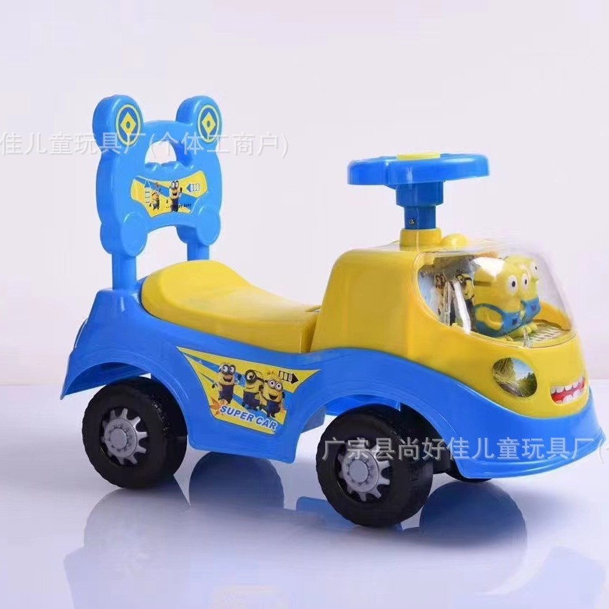 Comercio exterior patineta infantil de cuatro ruedas patineta 1 - 3 - 5 años de edad con música para niños y niñas patineta bicicletas de torsión