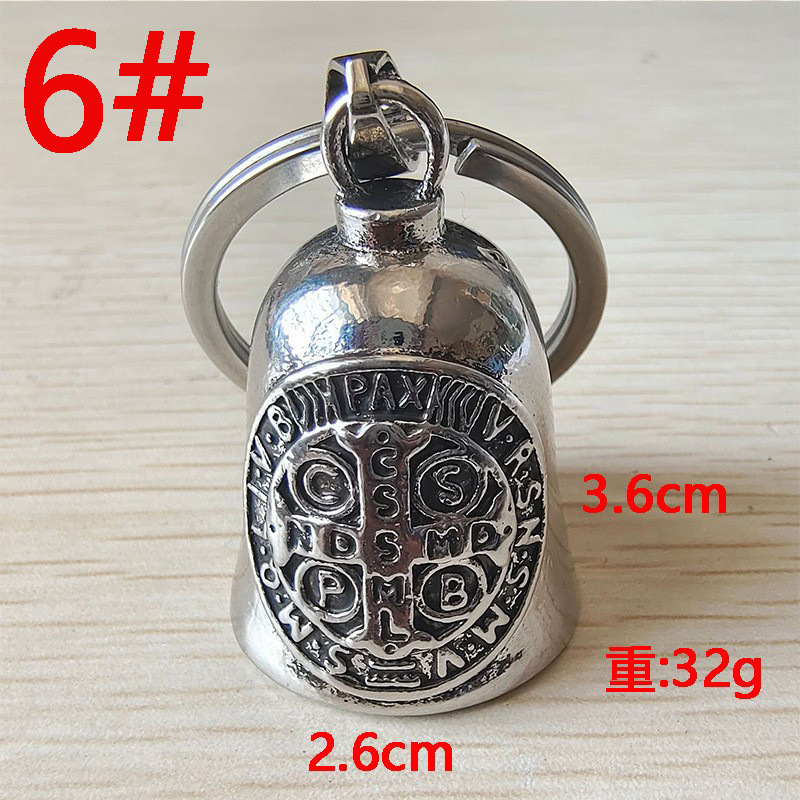 Europa y los Estados Unidos Amazon venta caliente campanas en el nuevo crucifijo retro exorcismo montar joyas colgante campanas