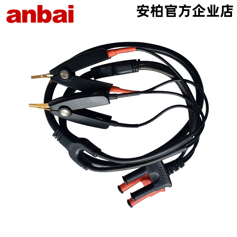 Анбай (anbai) внутреннее сопротивление батареи ATL527 тестовый зажим Кельвина/тестовый провод для зонда ATL527A