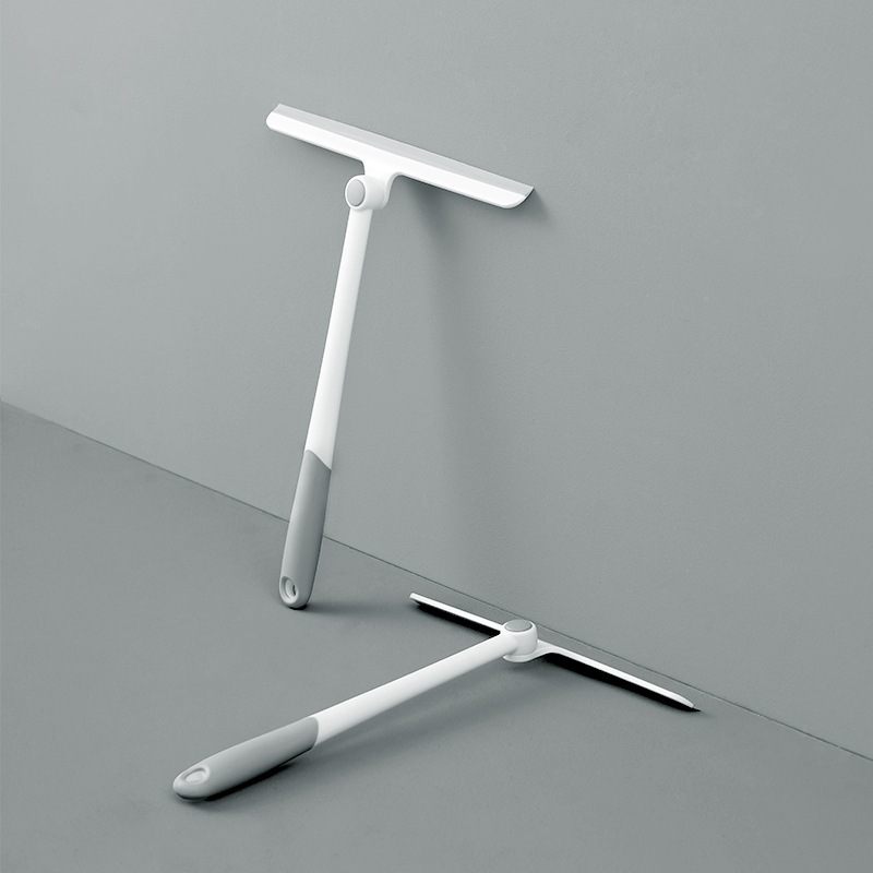 Glass Cleaning Household Bathroom Scraper Floor Toilet Wiper Window Washing Double-Sided Window Cleaning Tool