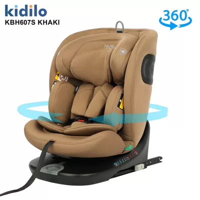 Car child safety seat for Infants and Babies Aged 0-6 Years - khaki