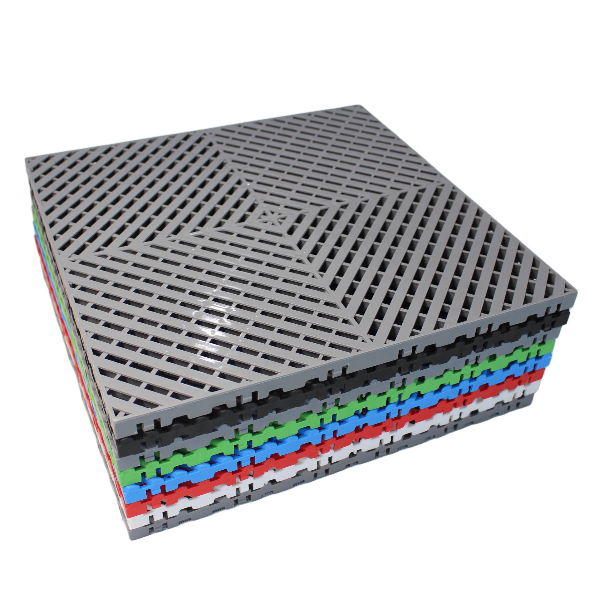 Rejilla para Piso de Lavadero de Autos, Taller de Estética Automotriz 4S, Rejilla de Empalme sin Excavación, Tapete de Plástico para Piso, Rejilla de Drenaje