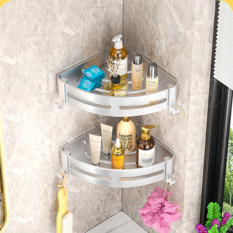 Punch-Free Shelf Rack