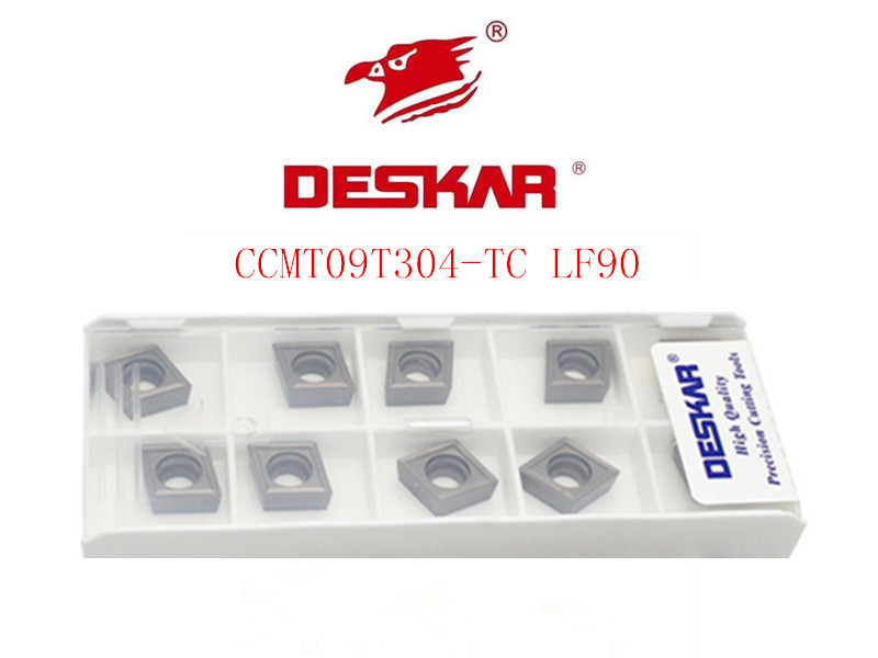 DESKAR戴斯卡数控陶瓷车刀片 CCMT09T304-TC LF90 光洁度高