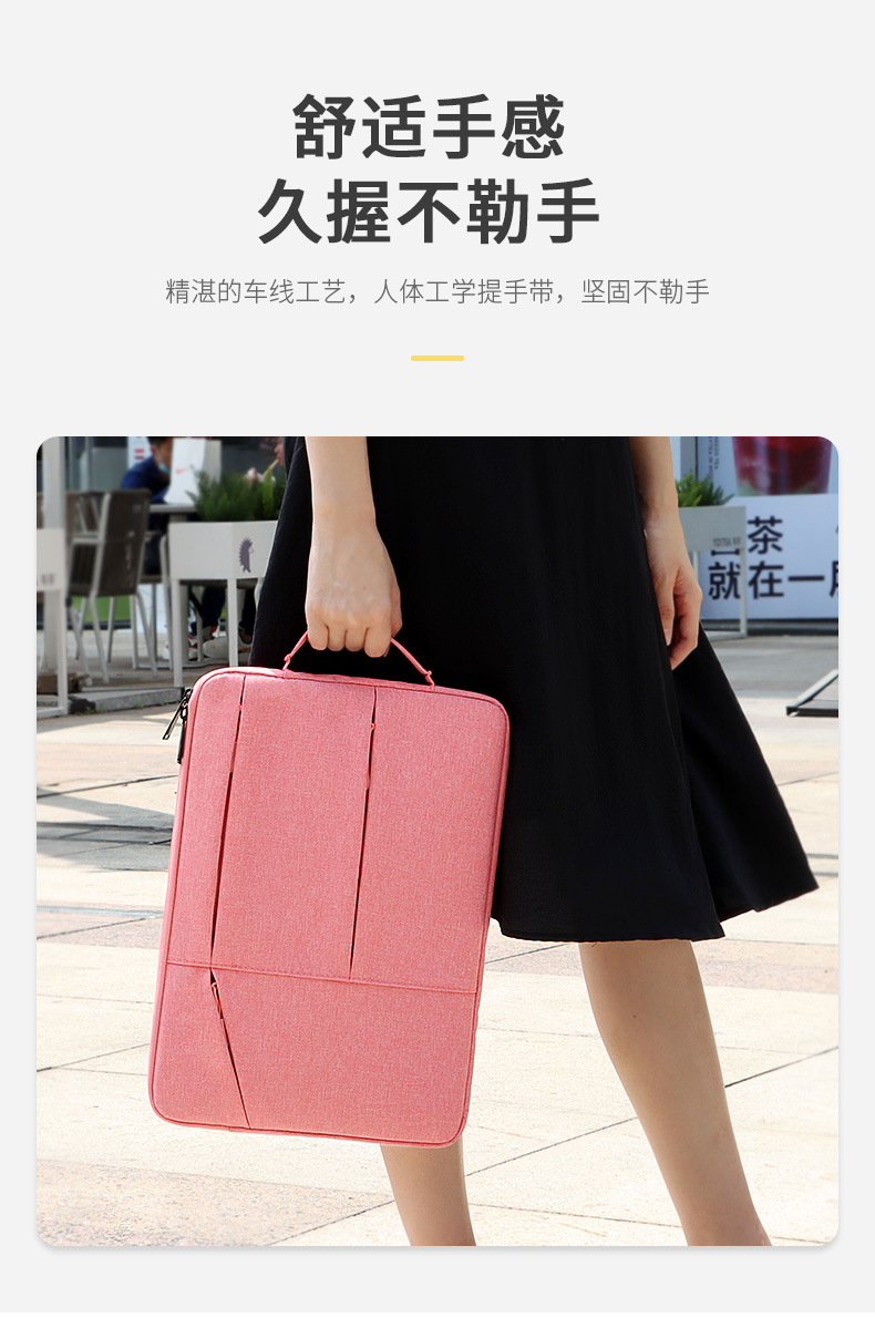 Wholesale portable notebook computer bag inner liner bag 1345.6-inch fashionable notebook with logo printing available undefined