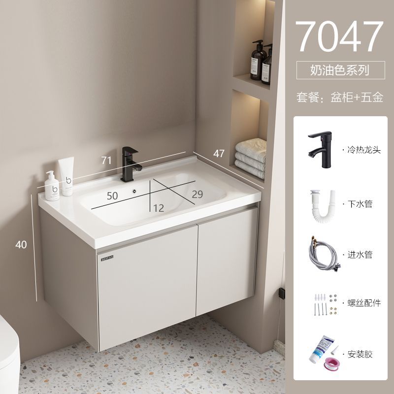 Simple moderno baño gabinete combinación baño lavabo baño gabinete Chaozhou cerámica Baño