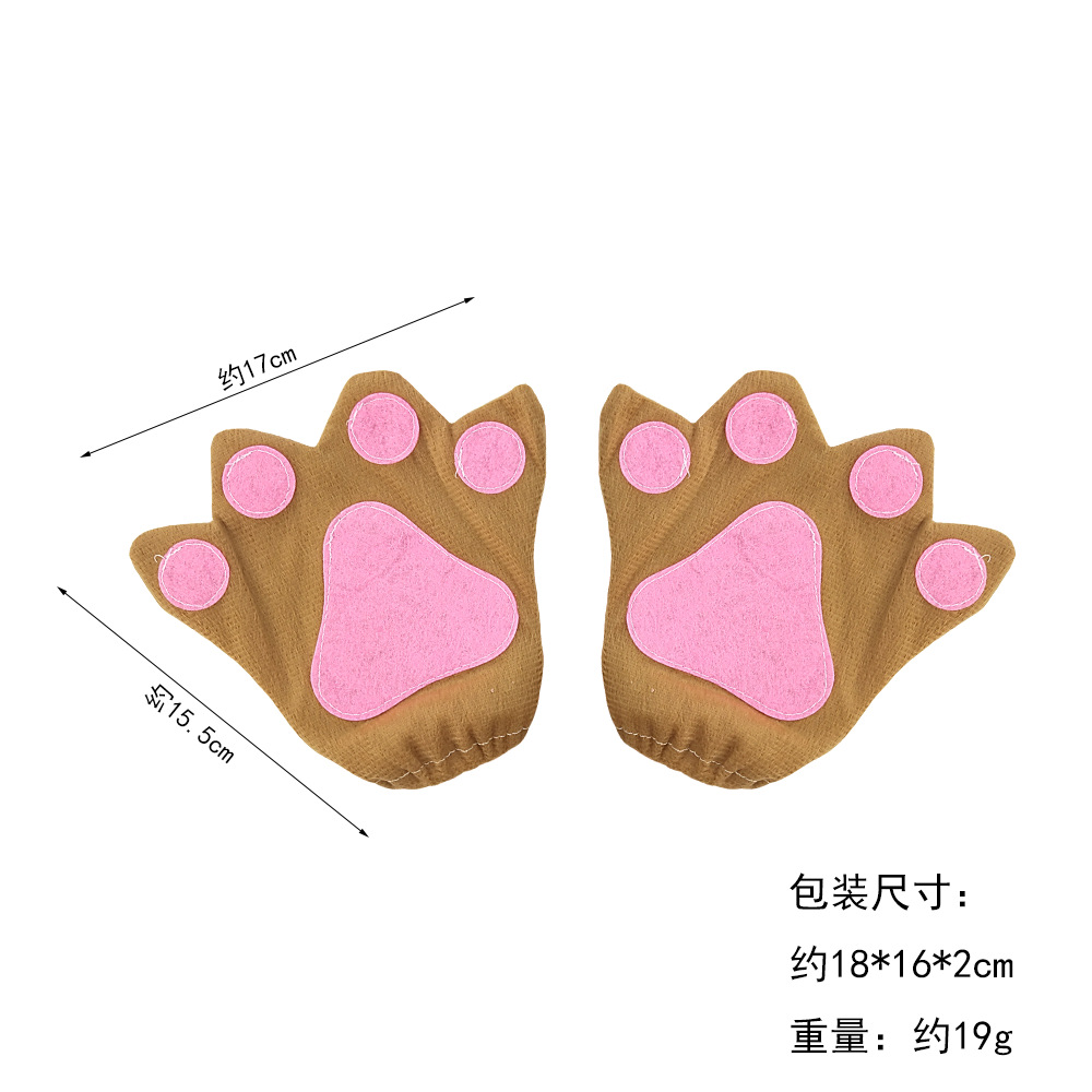 Diademas de animales y orejas de mono o oso, accesorios para disfraces y fiestas de Halloween, modelo transfronterizo