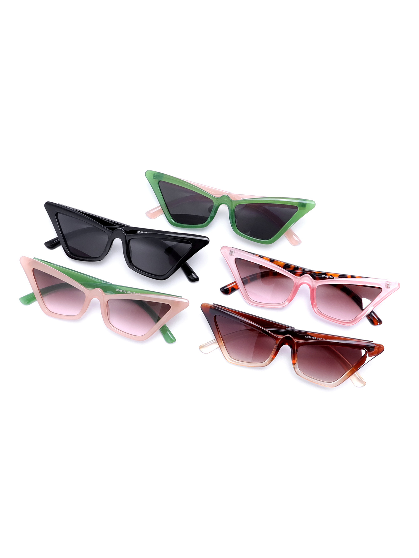 50g Weight Full Frame Glasses Structure Sunglasses Classification UV400 Protection, Resin Lens Material Butterfly Frame Glasses Style Casual, Outdoor, Selfie Occasion Color Block, Solid Color Pattern Unisex Gender Cool Style Style Cool Style Color Block Solid Color UV400 Protection Resin Butterfly Frame Full Frame Women's Sunglasses 10