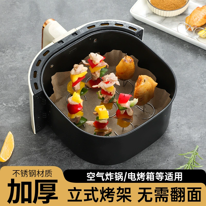 Бытовая нержавеющая сталь для барбекю с толстыми шашлыками