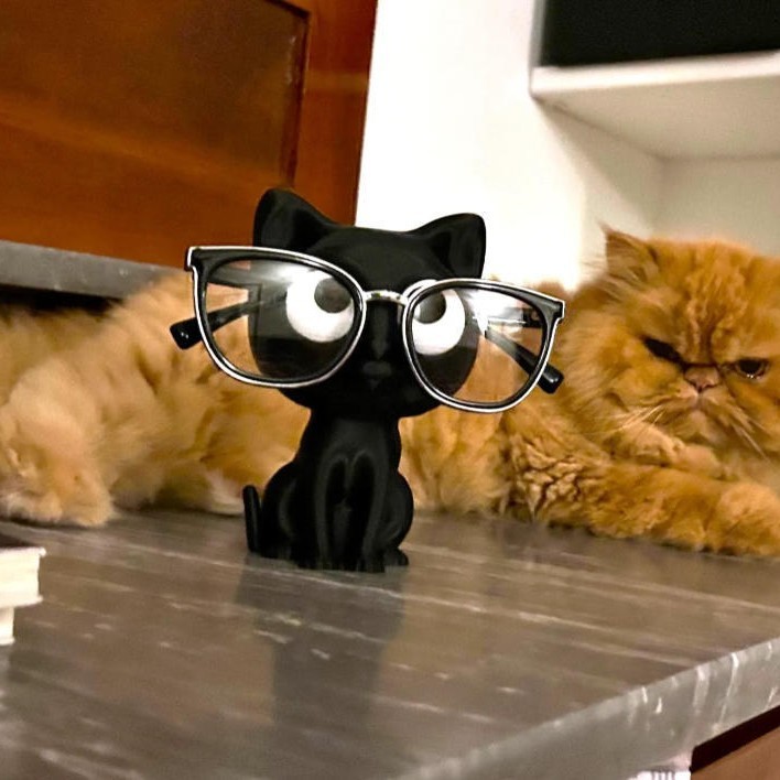 跨境爆款  Eyeglass Stand 创意人脸眼镜置放支架摆件|undefined
