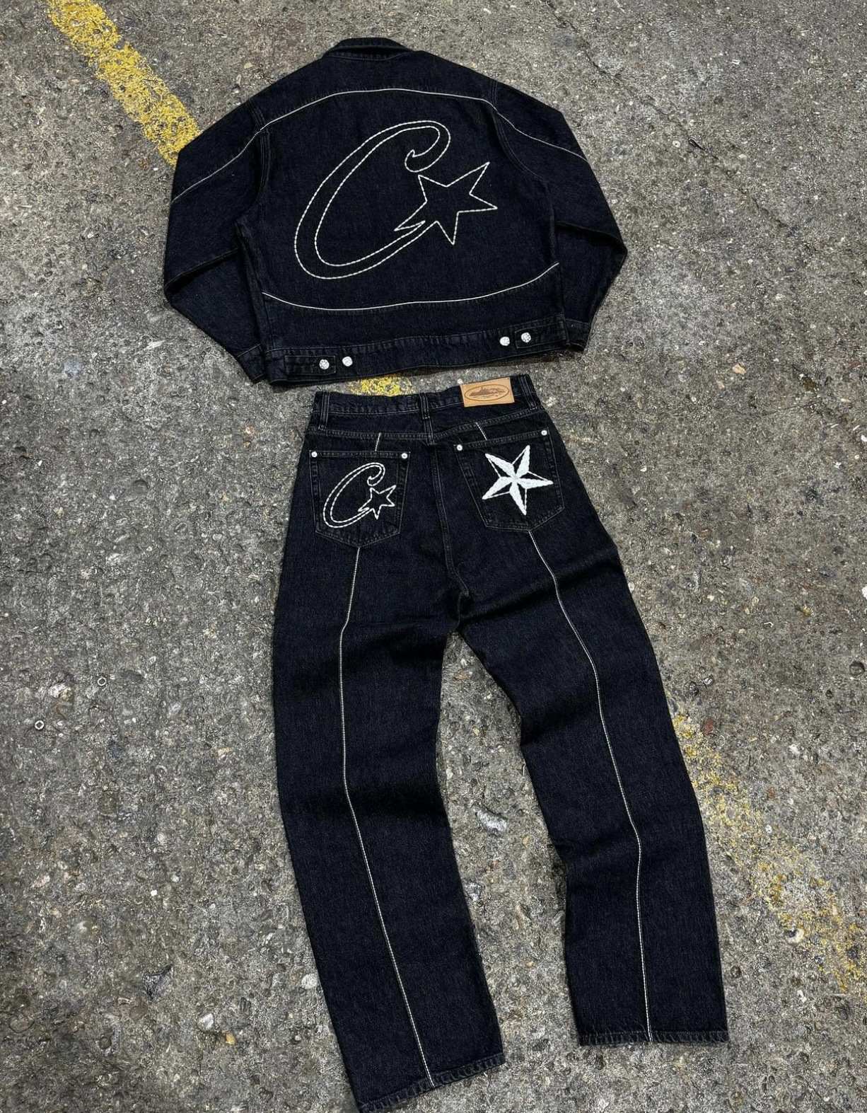002 black suit