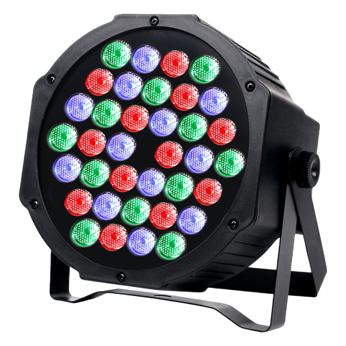 36 LED PAR luces de teñido controlado por voz de fondo fundido luz KTV bar luces de la etapa de proyección DE Navidad luces de la boda de publicidad