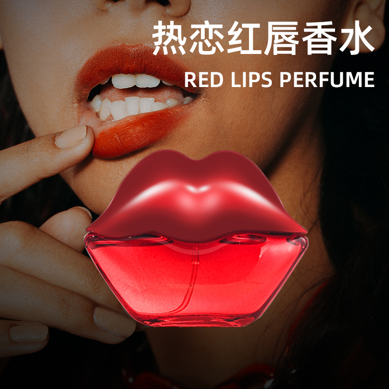 Transfronterizo baidifen amor caliente perfume de labios rojos fragancia de larga duración para mujeres amor estudiantil al por mayor TikTok mano rápida caliente