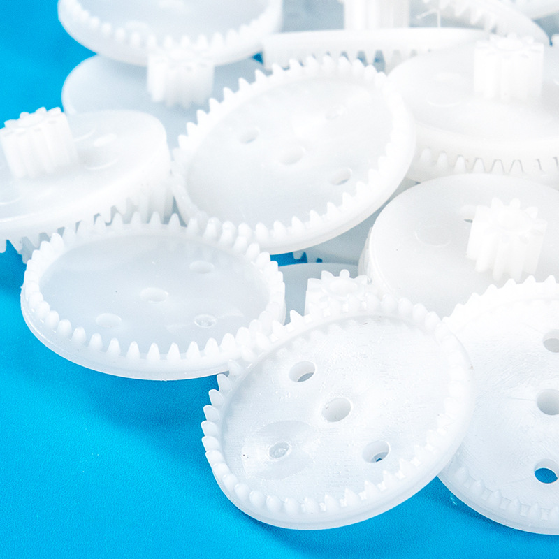 Engranaje corona de doble capa con husillo accesorio para modelos y proyectos tecnológicos