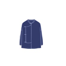 大拙穿它青春女高那味有了苎麻立领简约通勤纯色宽松型衬衫210907