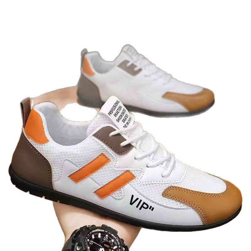 Zapatos Doudou Zapatos de hombre Verano 2025 Nuevos zapatos de conducción casuales Zapatos de tabla con cordones Zapatos de moda para estudiantes de todo fósforo para correr para hombres