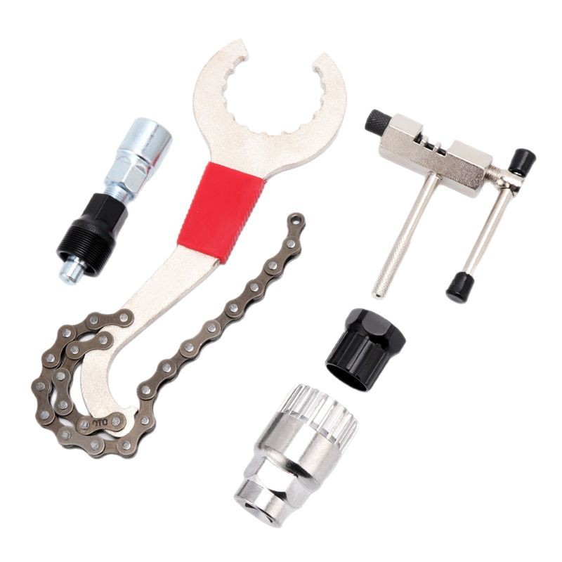 Herramienta de eliminación de placa de dientes tirando caballo herramienta de reparación de bicicletas eje central gancho de cola removedor de manivela herramienta de eliminación de placa de dientes