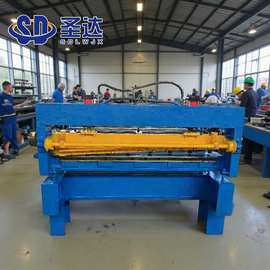 全自动镀锌板开平铝型材机1.25米宽开平线平板开料机