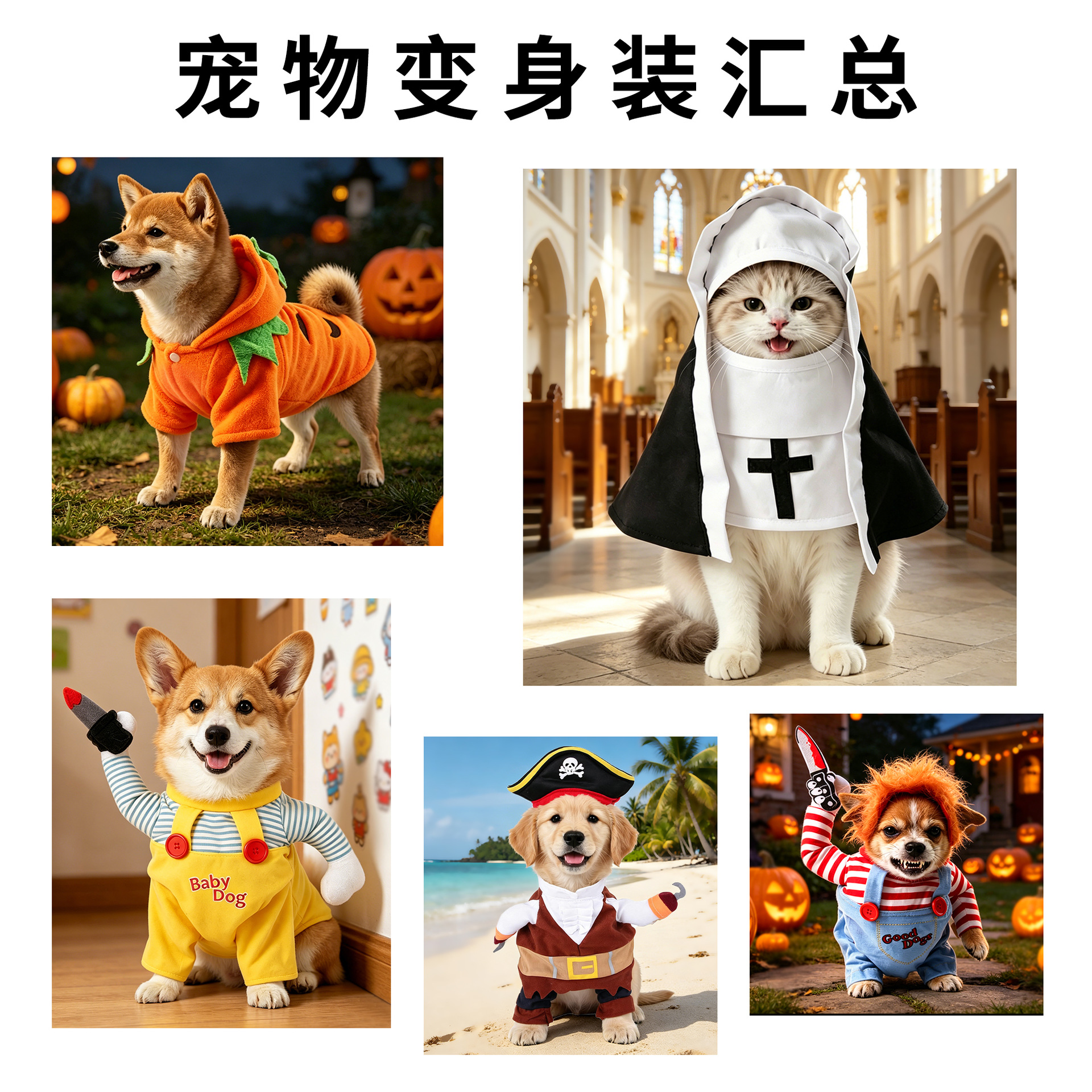 Colección de disfraces de vaquero para mascotas, atuendos para mascotas, cosplay, ropa de Halloween para perros