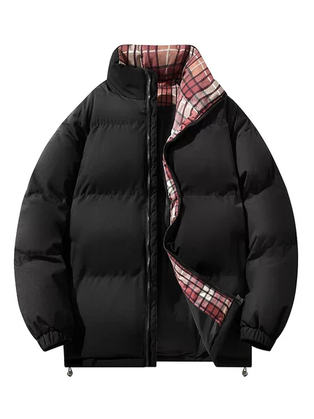 Winter coat, waterproof and warm cotton jacket for men and women, outdoor sports and mountaineering clothing, customizable with logo, bulk purchase, stand-up collar cotton jacket
