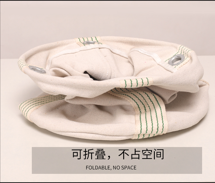正品小寒帆布筒包加大高空作业工具包加厚耐磨无盖维修电工包桶包