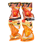 雄鹰100克盐焗味鸡腿卤味真空包装整箱批发五香卤味鸡腿休闲零食