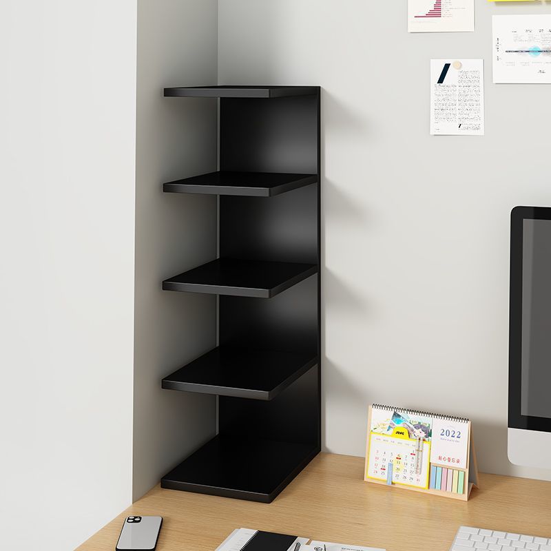 Iron Bookshelf Desktop Storage Rack Desk Bookcase Layered Book Storage Rack Picture Book Storage Rack Books Office Desk