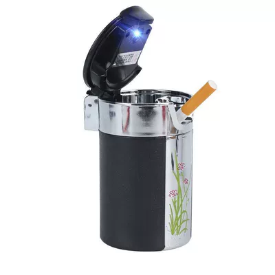 with Light, Dual-Use for Car | Car ashtray